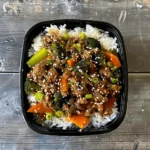 Meal Prep Ground Beef Teriyaki