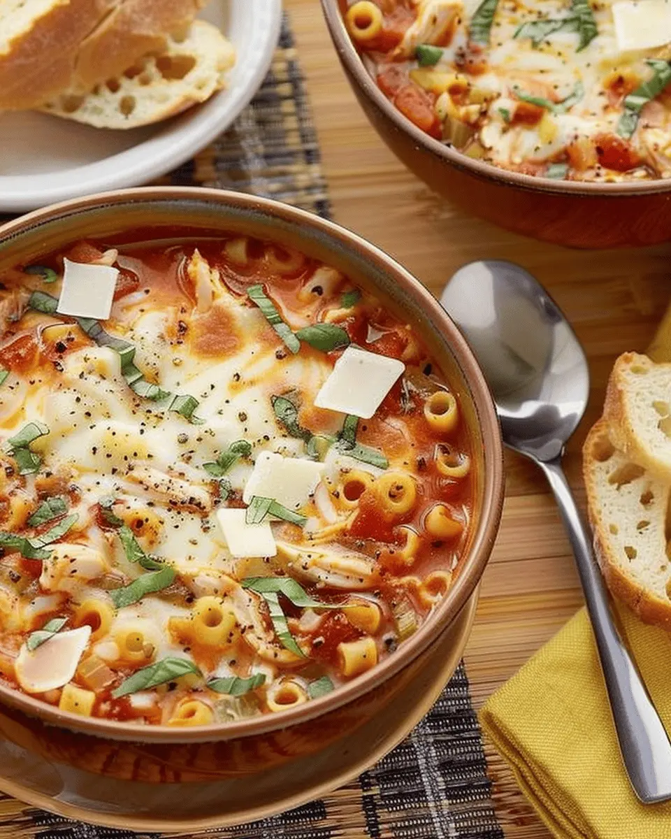 Chicken Parmesan Soup