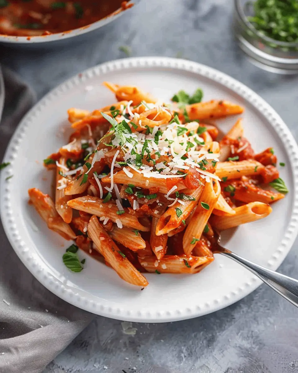 Penne Arrabbiata: Easy Spicy Pasta for Flavor Lovers at Home