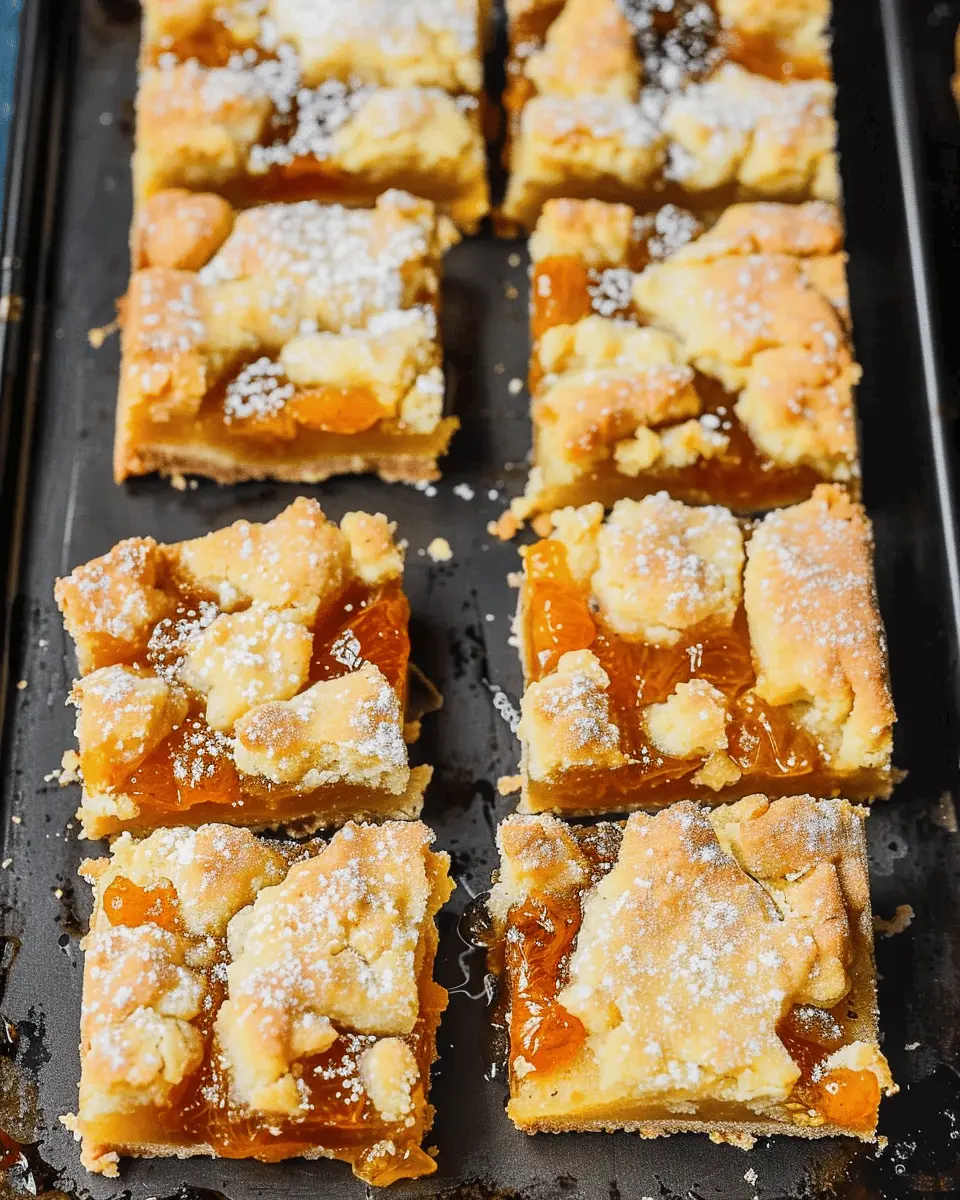 Apricot Shortbread Bars: The Best Easy Treat for Any Occasion