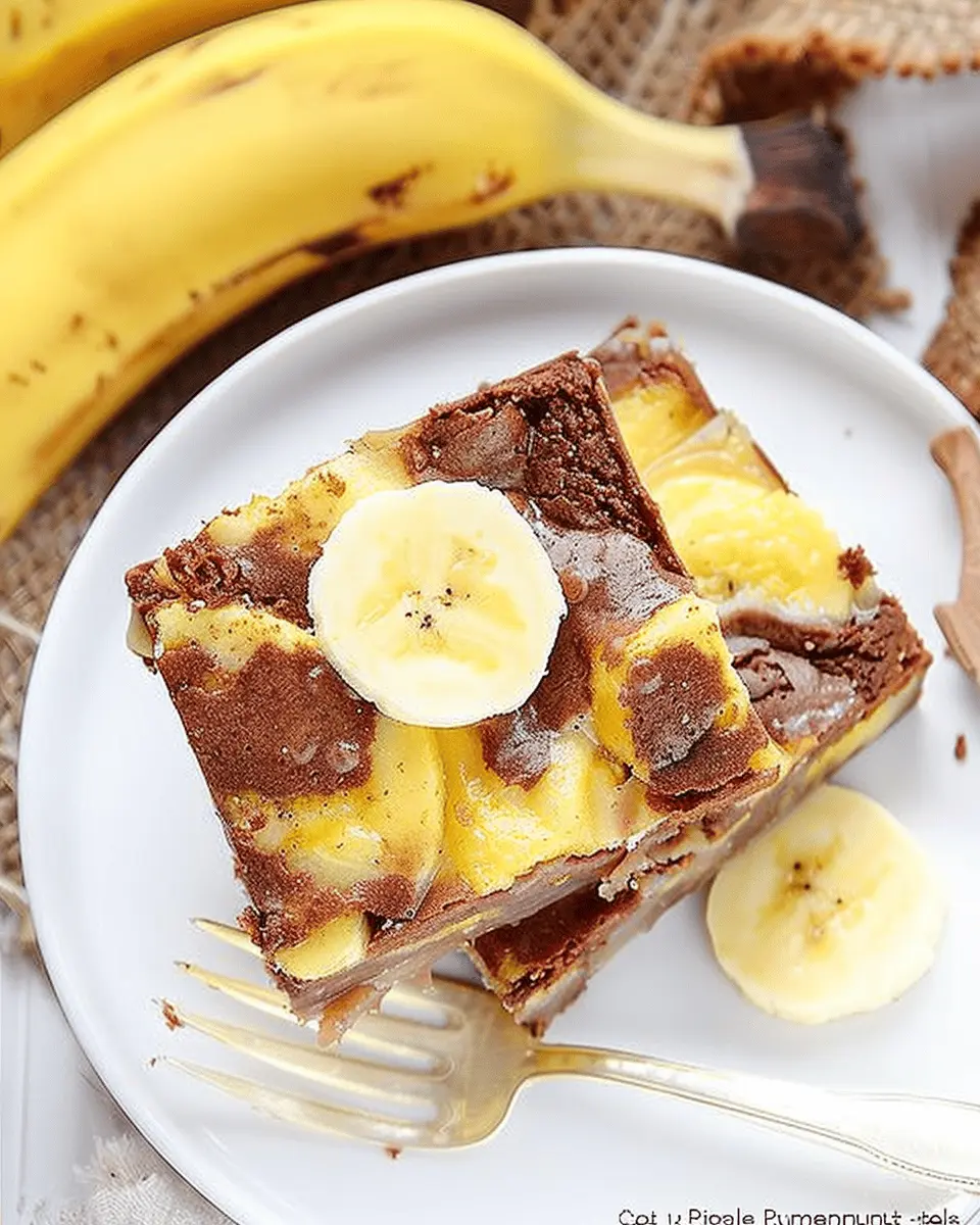 Irresistible Banana Pudding Brownies: A Decadent Twist with Vanilla Wafers