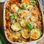 Zucchini Ground Beef Casserole
