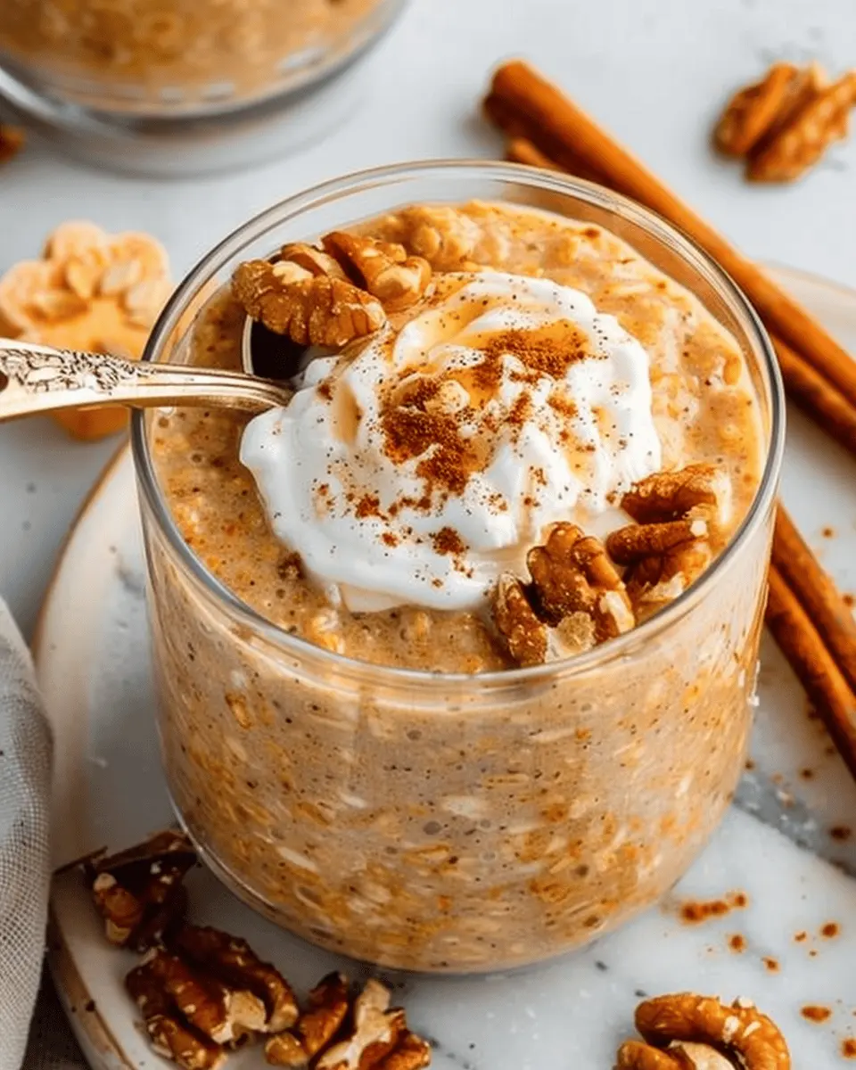 Pumpkin Pie Overnight Oats