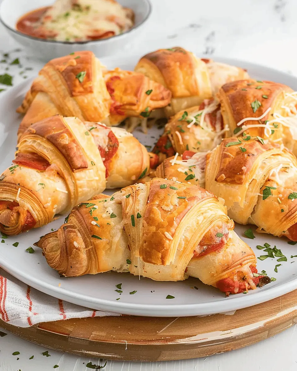 Mozzarella Pepperoni Croissant Rolls: A Must-Try Recipe!