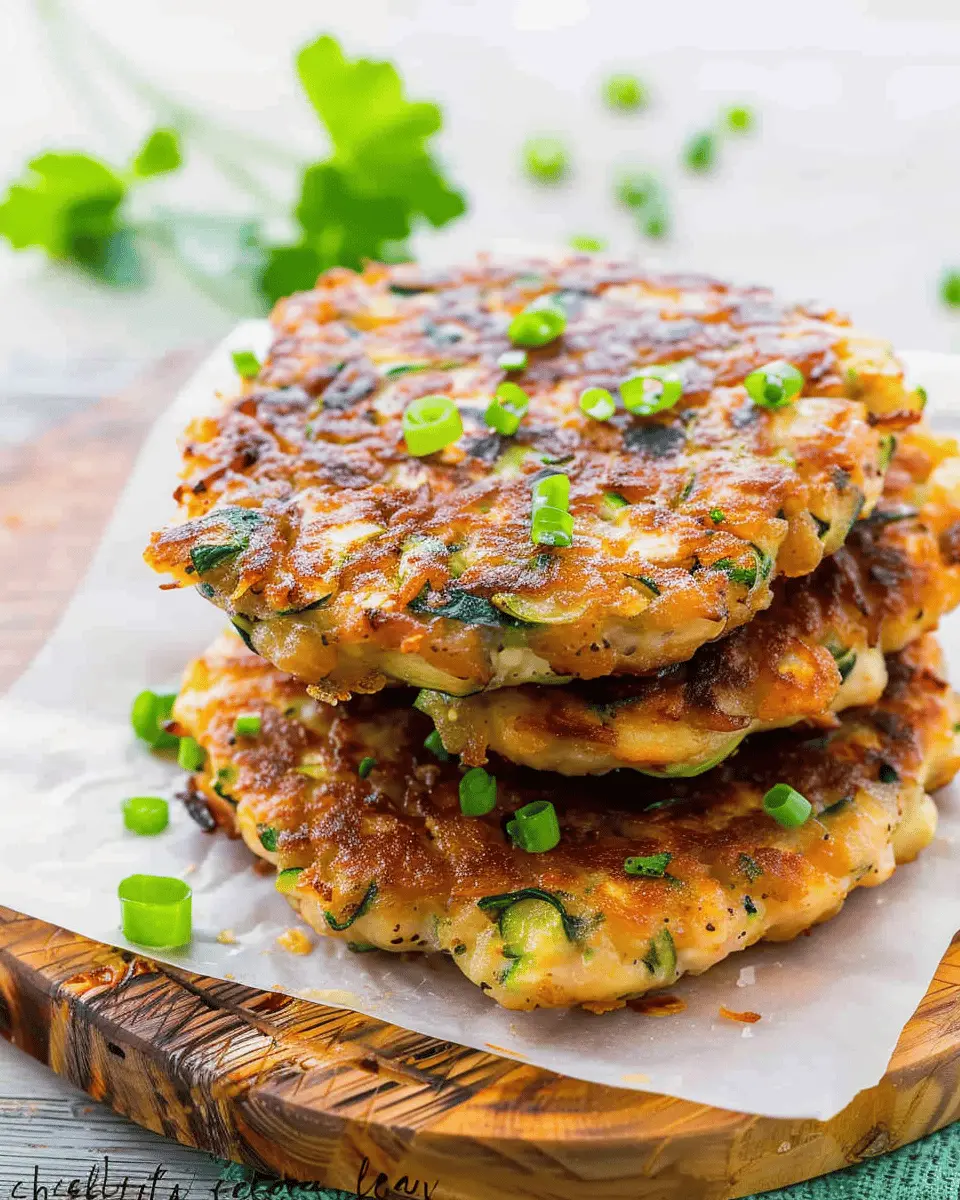 Chicken Zucchini Fritters