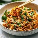 Saucy Gochujang Noodles with Chicken