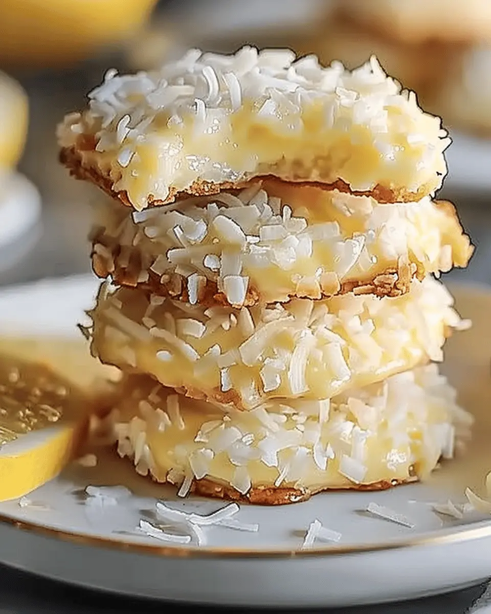 Lemon Coconut Cheesecake Cookies: The Best Easy Treat for You