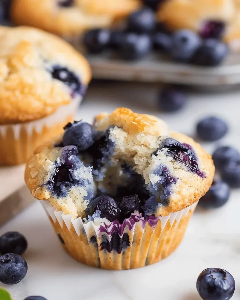 Vegan Blueberry Muffins
