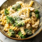 One Pot Chicken and Broccoli Pasta