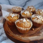 Salted Caramel & White Chocolate Muffins