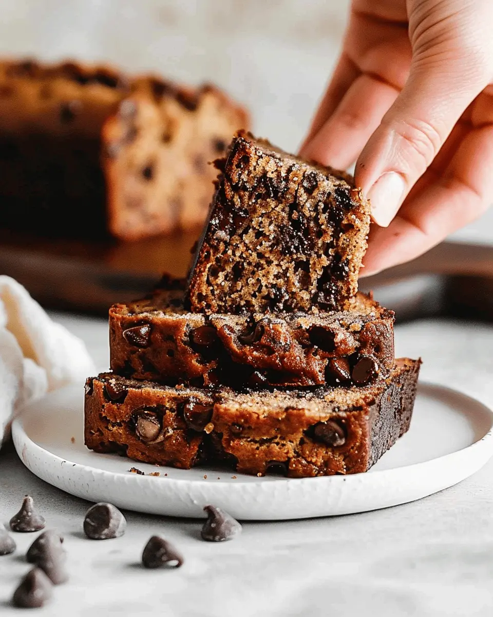 Mini Chocolate Chip Banana Bread