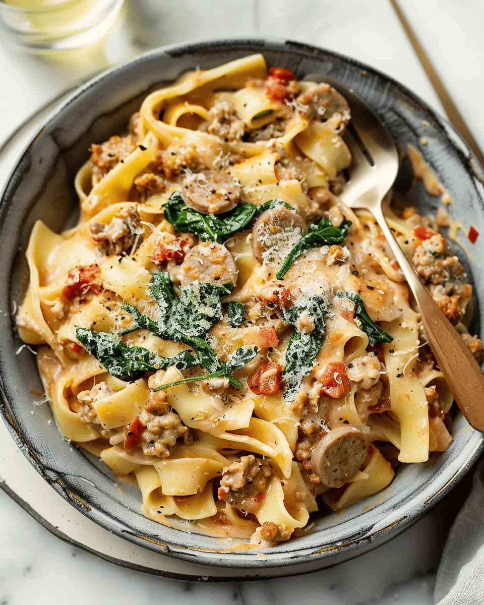 Creamy Tuscan Sausage Pasta Bake: A Cozy, Indulgent Dinner Delight