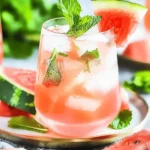 Watermelon and Mint Mocktail