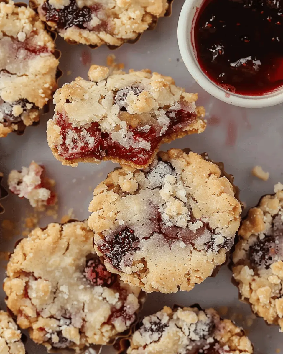 Raspberry Crumble Cookies Recipe – Indulgent Buttery Delights