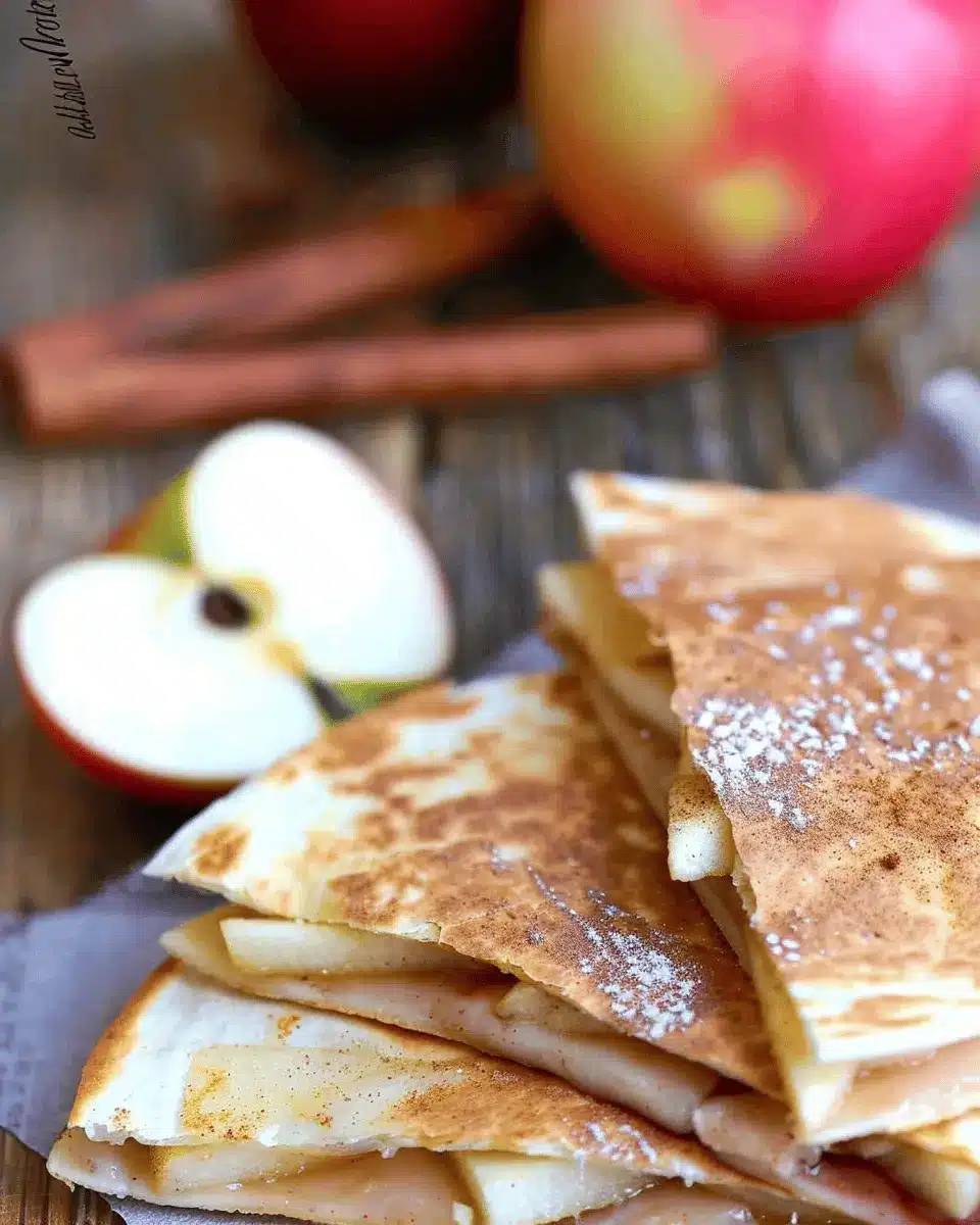 Apple Cinnamon Breakfast Quesadillas: Easy, Sweet & Cozy Delight
