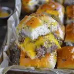 Beef Cheddar Sliders – Juicy, Cheesy & Crowd-Pleasing Bites!