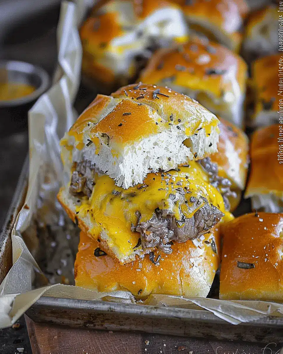 Beef Cheddar Sliders – Juicy Bites with Turkey Bacon Delights