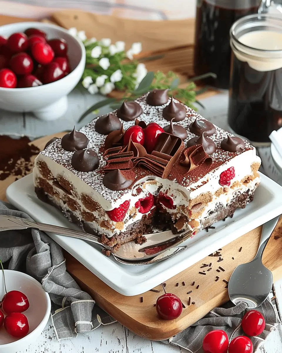 Black Forest Tiramisu: An Indulgent Twist on a Classic Dessert