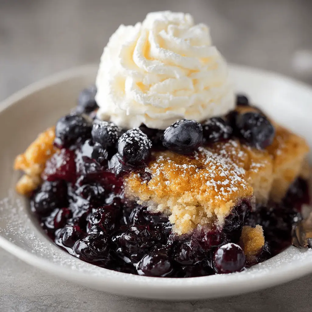 Blueberry Cobbler