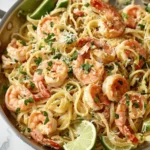 Creamy Coconut Shrimp Pasta