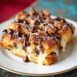 Decadent Chocolate Croissant Breakfast Bake