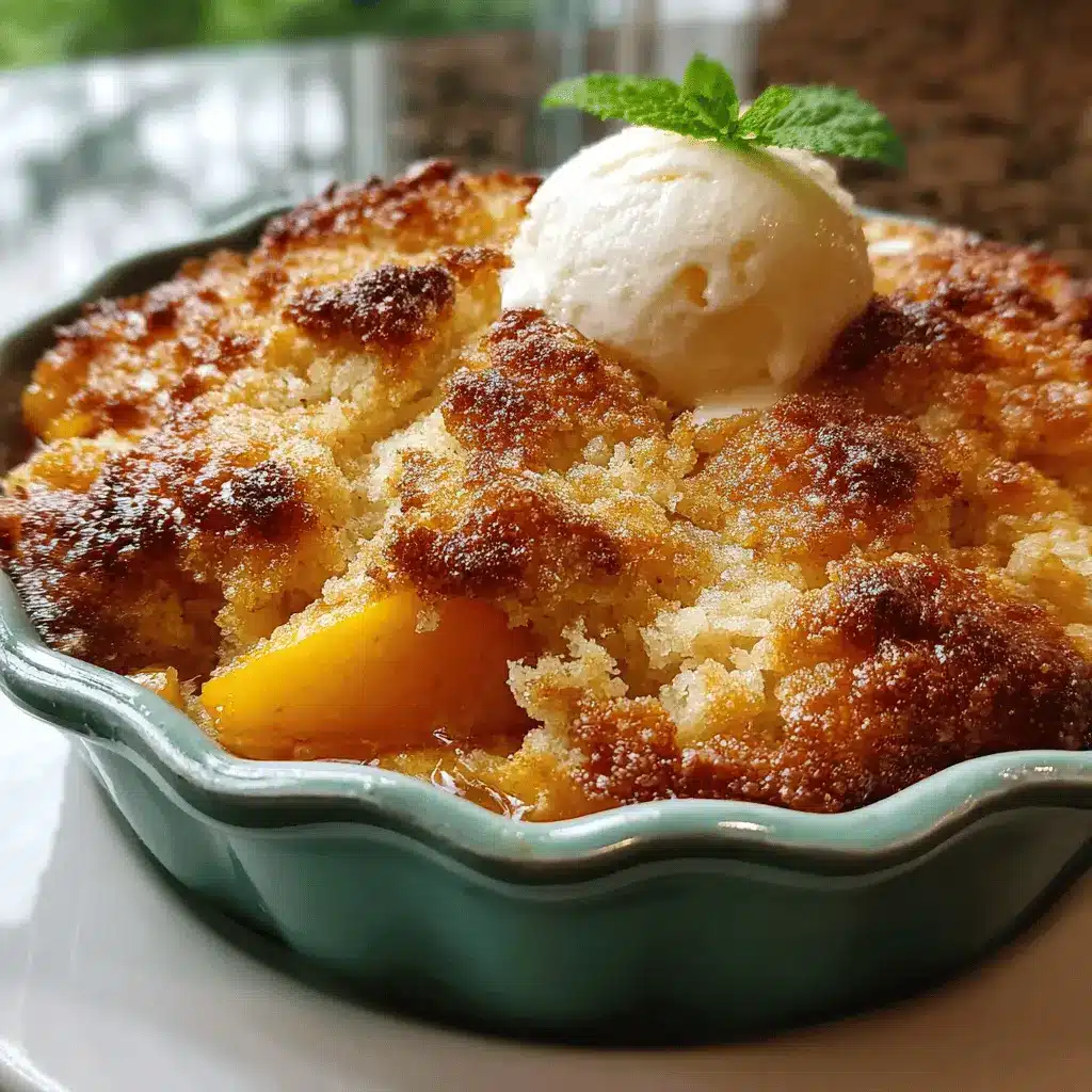 Easy Southern Peach Cobbler for Heartwarming Summer Bliss