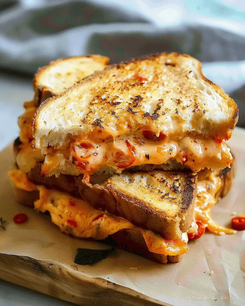 Grilled Pimento Cheese – Gooey, Smoky & Southern-Style Comfort!