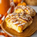 Hawaiian Roll Pumpkin Danish