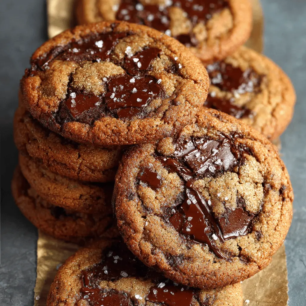 Irresistibly Chewy Brown Butter Chocolate Cookies to Savor