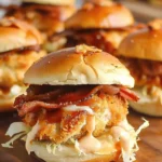 Maple Chicken Bacon Sliders