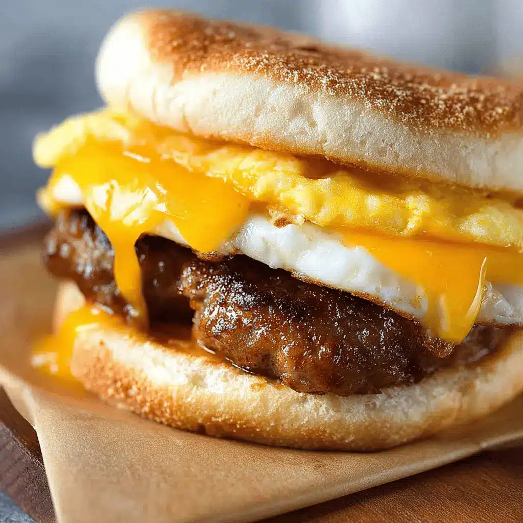 McDonald’s Sausage Egg Cheese with Turkey Bacon: A Delicious Twist
