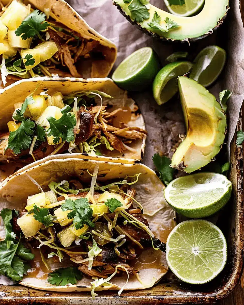 Slow Cooker Tacos: Indulgent Pineapple Chicken Tacos Recipe