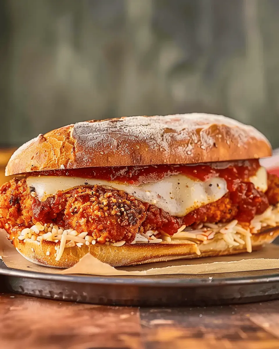 Chicken Parm Sandwich: Easy and Indulgent Twist for Home Cooks