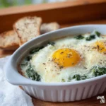 Baked Eggs Florentine