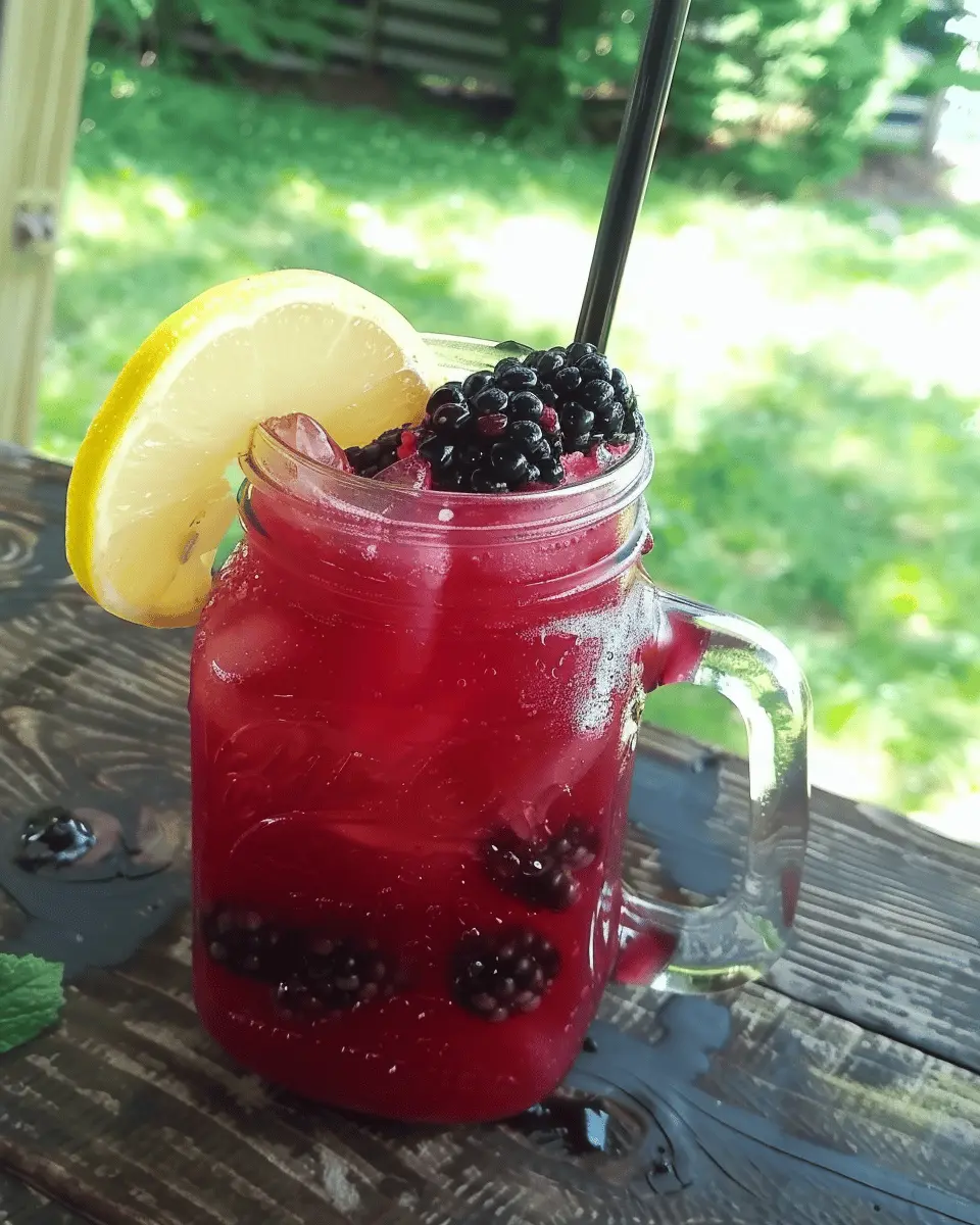 Blackberry Lemonade: The Refreshing Drink You’ll Love to Make