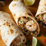 Old Bay Shrimp Burritos