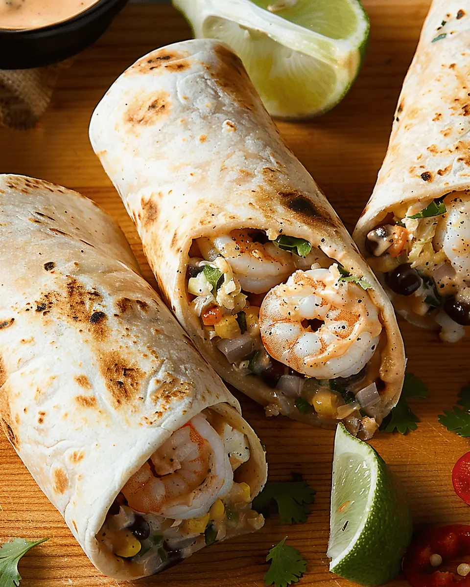 Old Bay Shrimp Burritos: Easy and Flavorful Seafood Delight