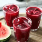 Watermelon Cherry Beet Juice