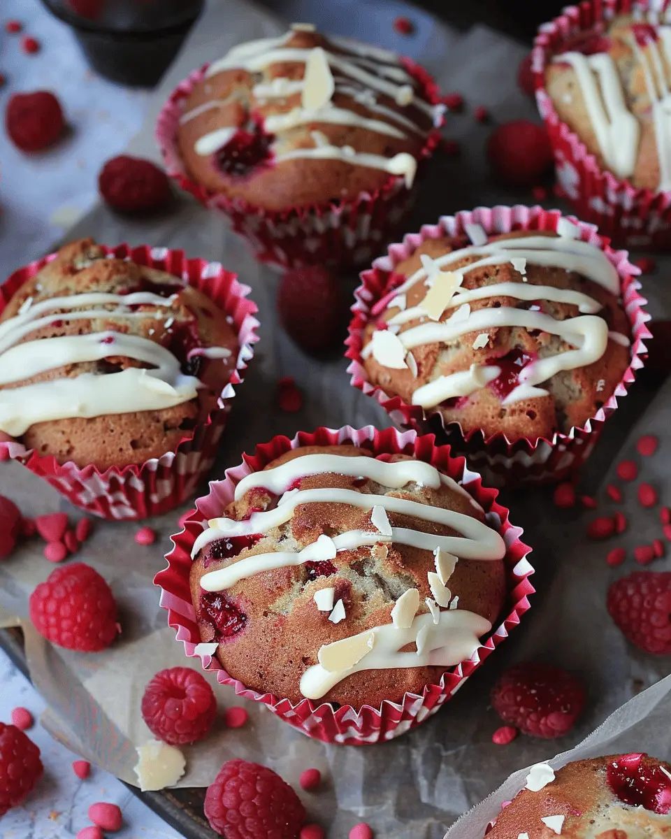 Raspberry White Chocolate Muffins: Easy, Irresistibly Delicious Treats
