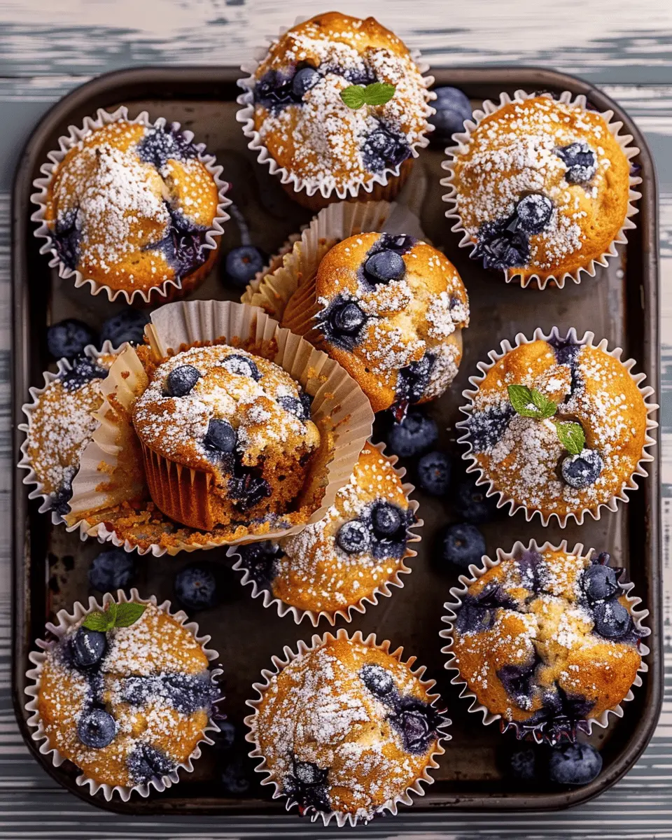 Fluffy Blueberry Banana Muffins: The Best Easy Recipe for You