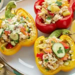 Mediterranean Tuna Stuffed Peppers