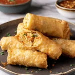 Crab Cake Egg Rolls
