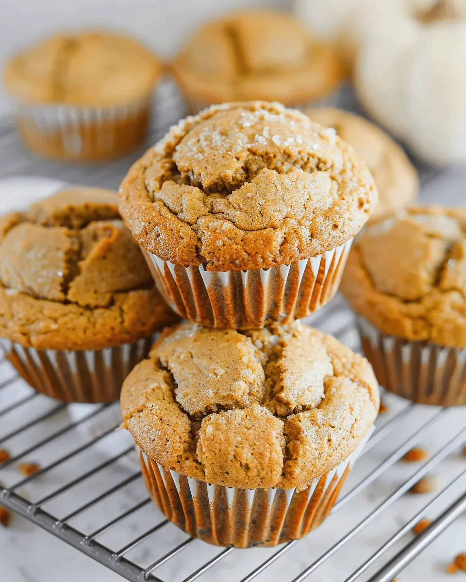 Vegan Pumpkin Spice Blender Muffins: Easy Gluten-Free Delight