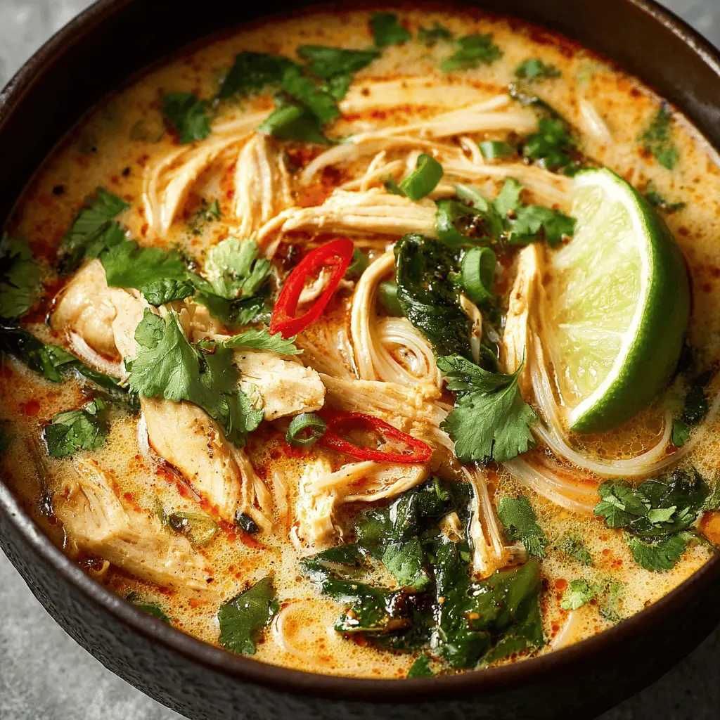 Quick and Flavorful Easy Thai Chicken Soup Recipe