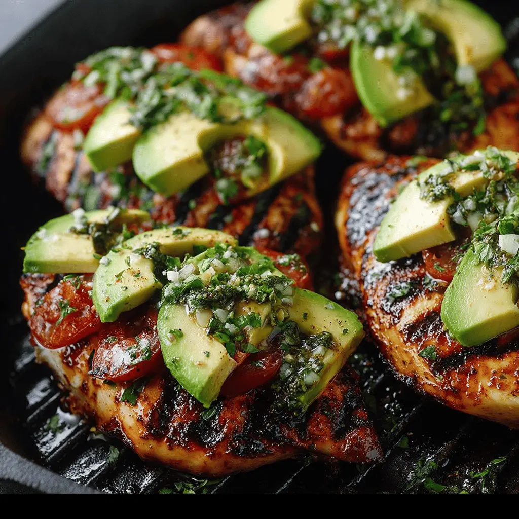 Grilled California Avocado Chicken Recipe