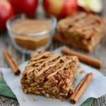 Easy Apple Cinnamon Breakfast Bars (Healthy & Delicious)