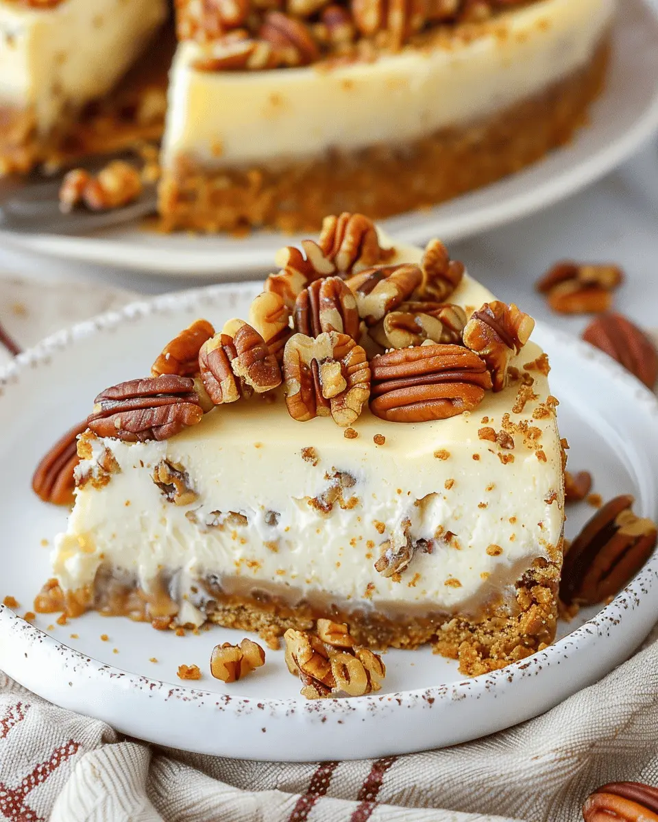 Browned Butter Pecan Cheesecake: Indulgent Flavor You’ll Love