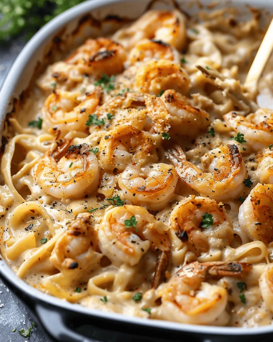 Cajun Shrimp Alfredo Bake: Spicy, Cheesy Comfort for Everyone