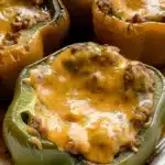 Cheeseburger Stuffed Peppers