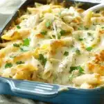Chicken Alfredo Pasta Bake
